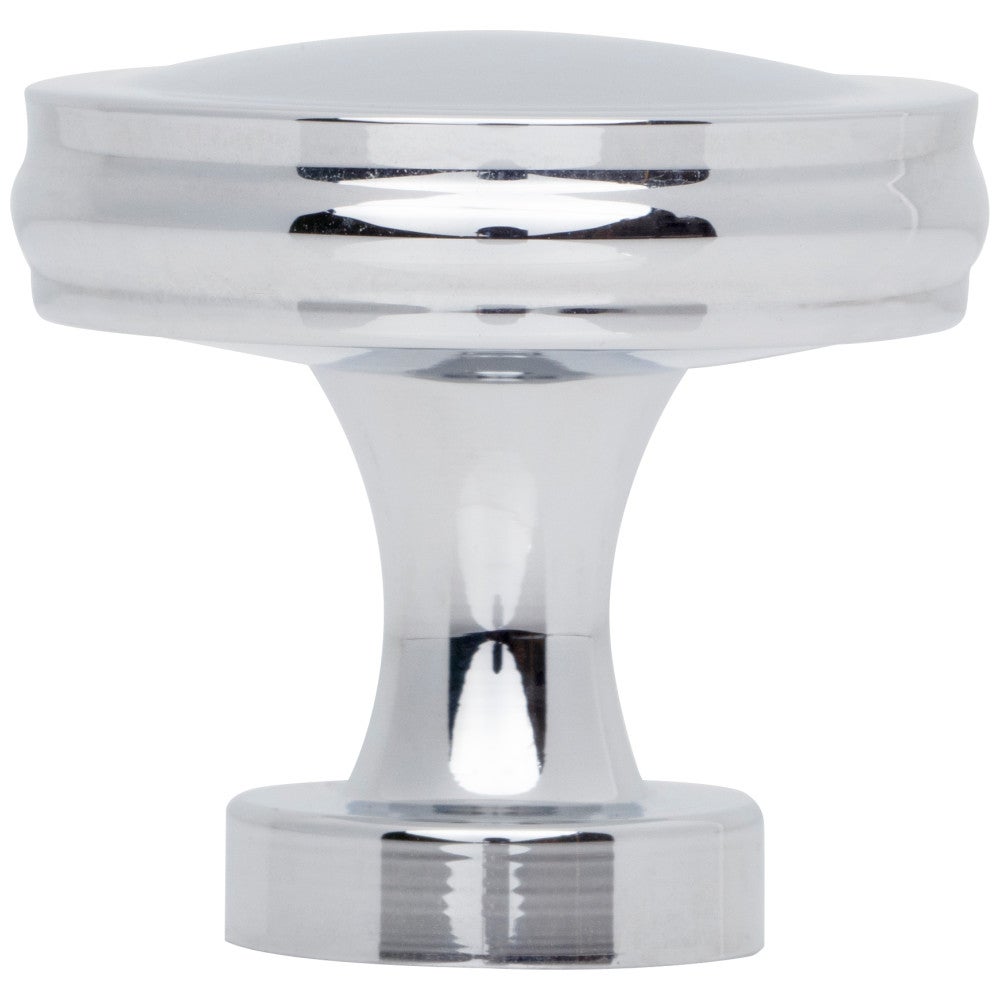 Hardware Resources 1-3/8" Diameter Satin Nickel Jules Cabinet Knob