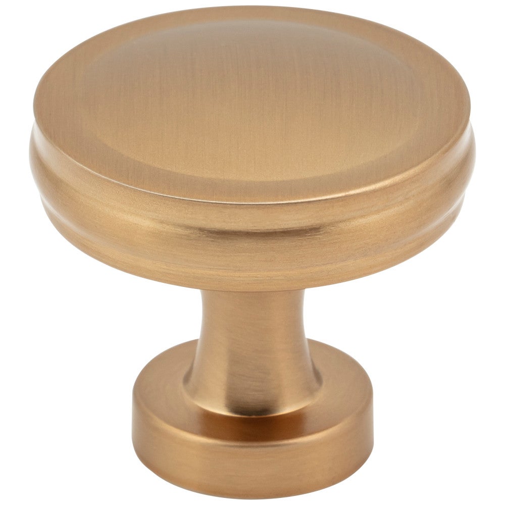 Hardware Resources 1-3/8" Diameter Satin Nickel Jules Cabinet Knob