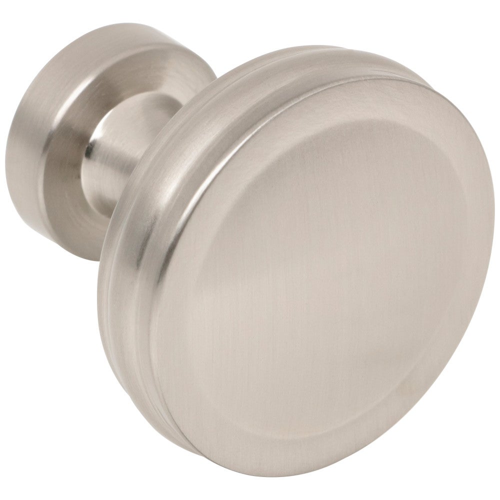 Hardware Resources 1-3/8" Diameter Satin Nickel Jules Cabinet Knob