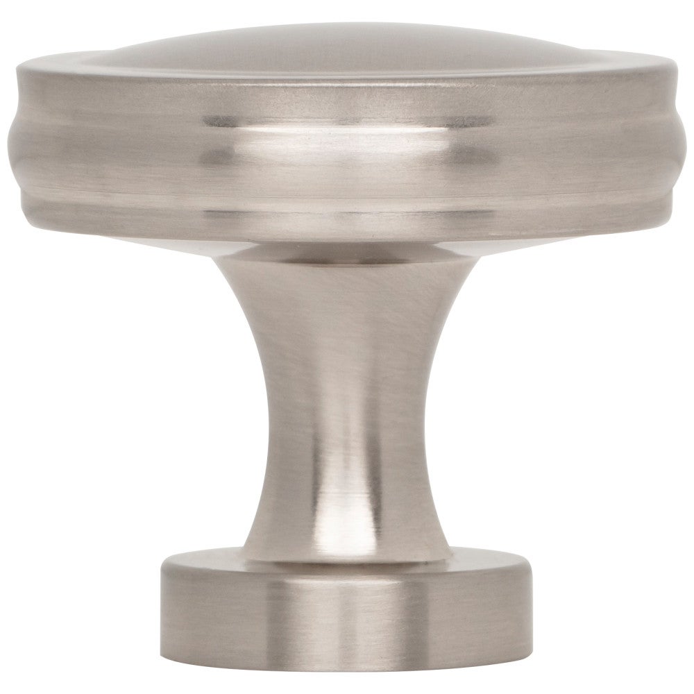 Hardware Resources 1-3/8" Diameter Satin Nickel Jules Cabinet Knob