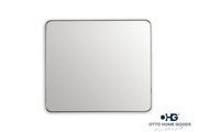 30" x 36" Rectangular Black Mirror