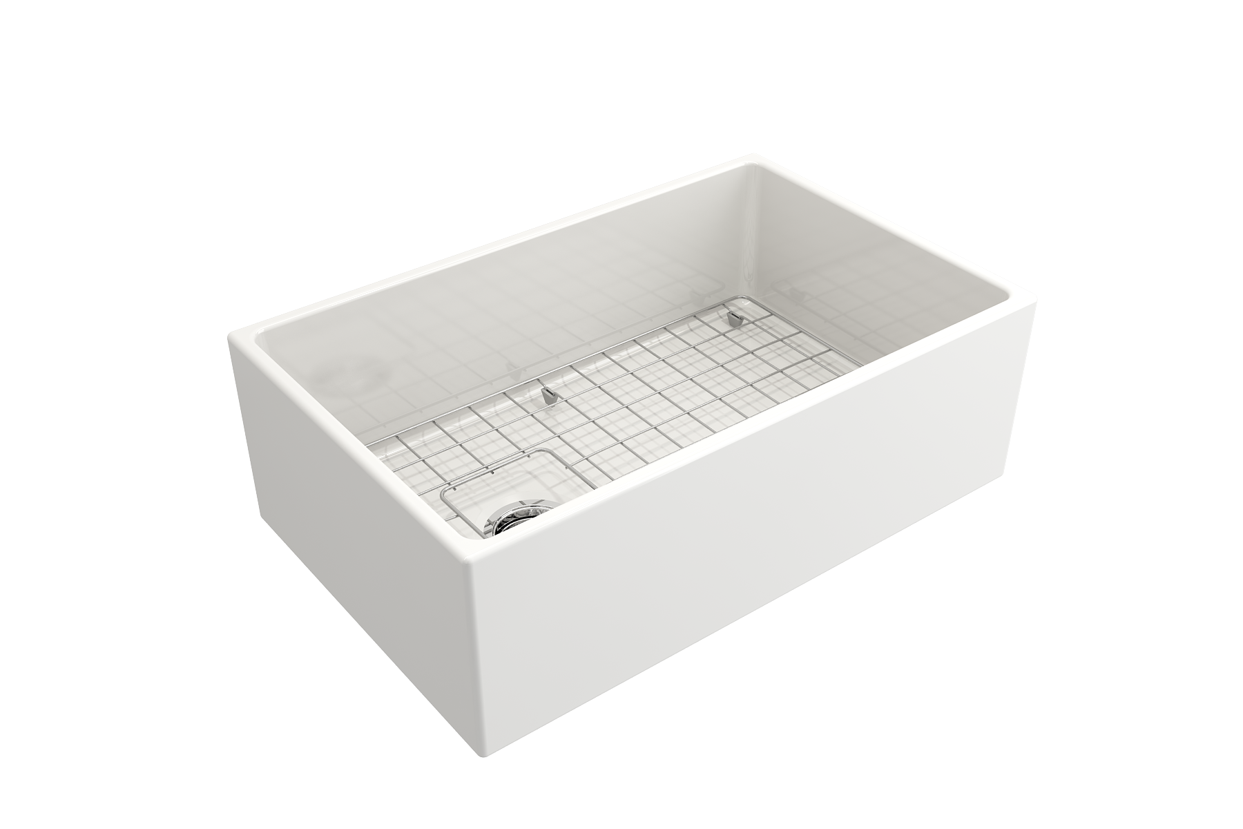 CONTEMPO 30 Farmhouse Apron Front Fireclay 30" Single Bowl Kitchen Sink