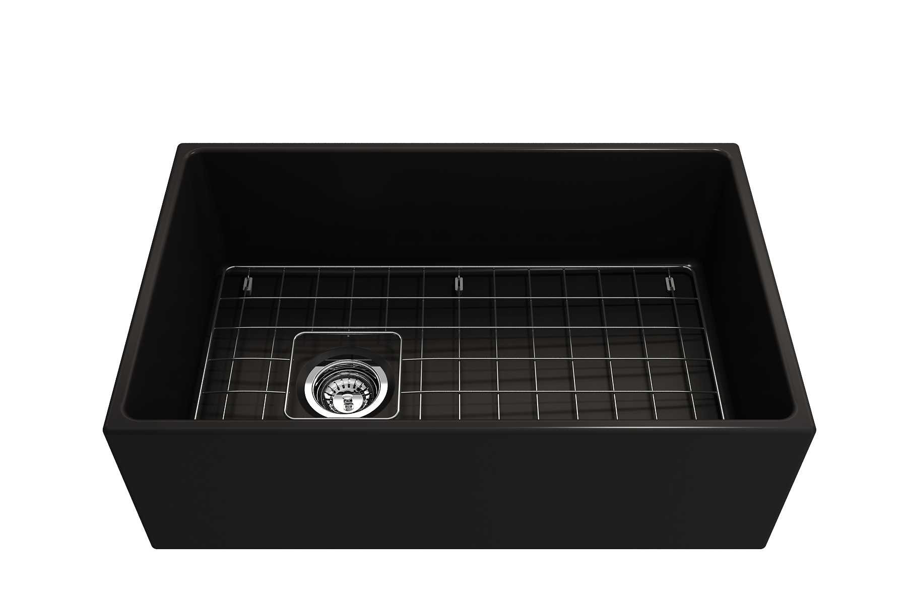CONTEMPO 30 Farmhouse Apron Front Fireclay 30" Single Bowl Kitchen Sink