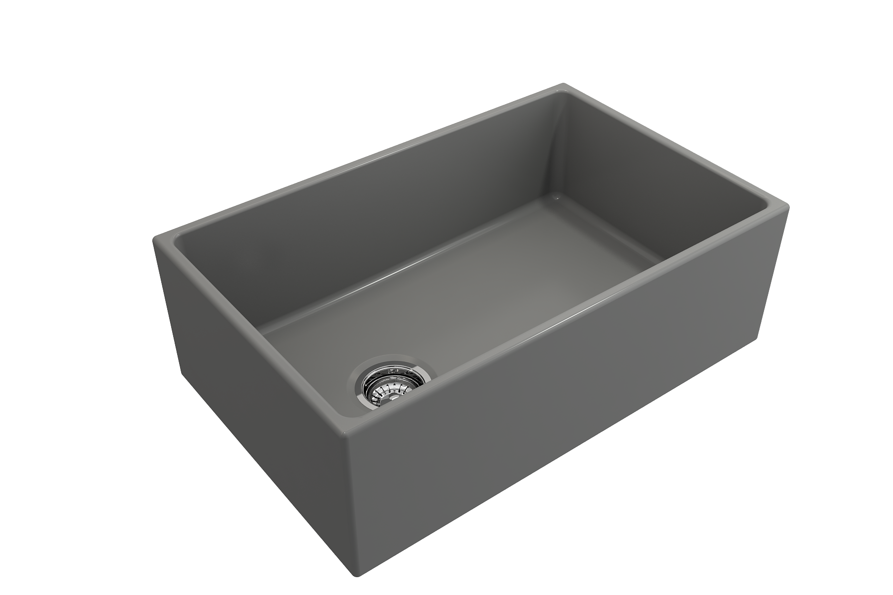 CONTEMPO 30 Farmhouse Apron Front Fireclay 30" Single Bowl Kitchen Sink