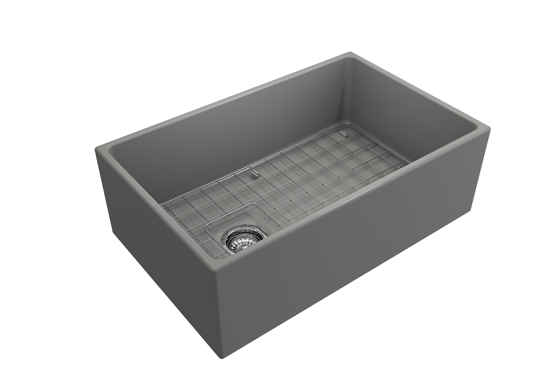 CONTEMPO 30 Farmhouse Apron Front Fireclay 30" Single Bowl Kitchen Sink