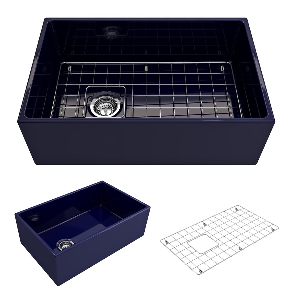 CONTEMPO 30 Farmhouse Apron Front Fireclay 30" Single Bowl Kitchen Sink