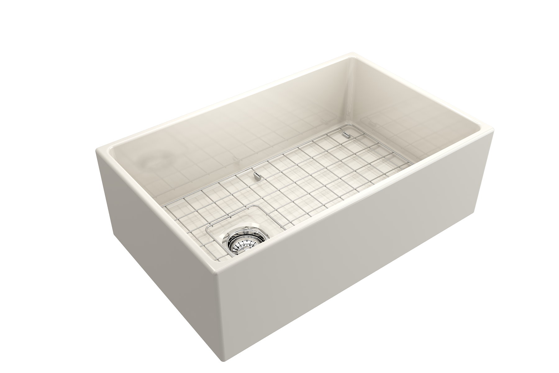 CONTEMPO 30 Farmhouse Apron Front Fireclay 30" Single Bowl Kitchen Sink