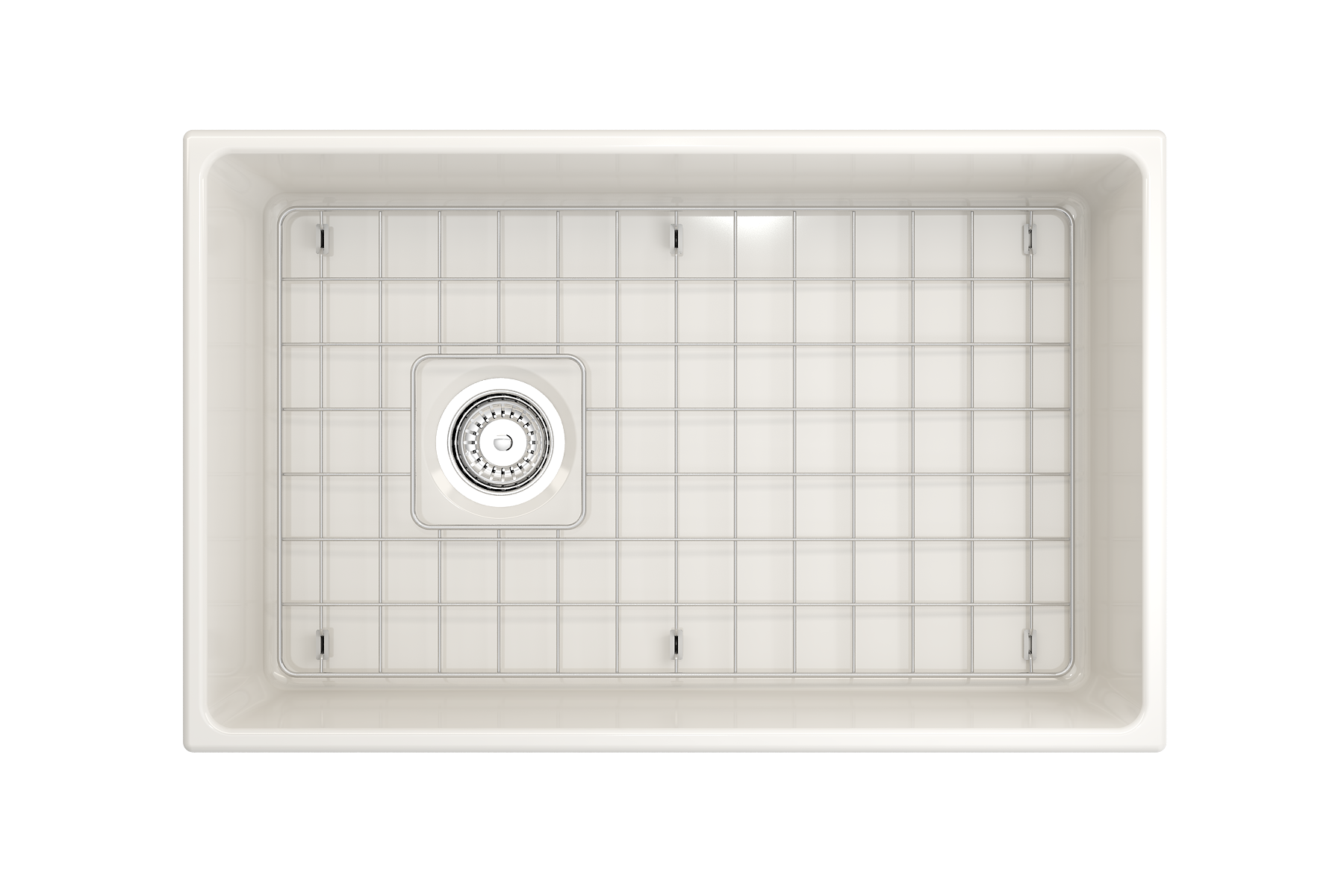 CONTEMPO 30 Farmhouse Apron Front Fireclay 30" Single Bowl Kitchen Sink