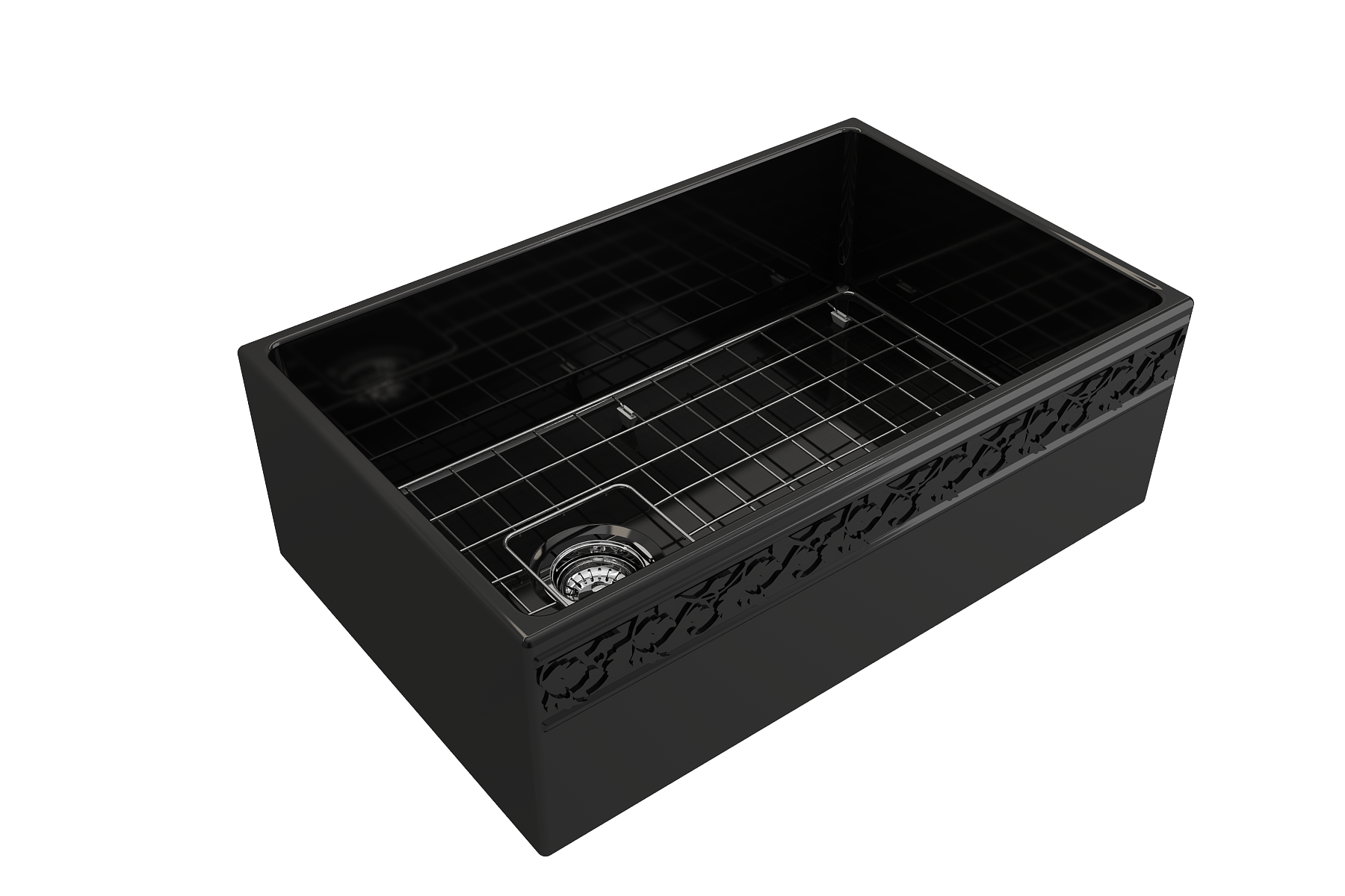 VIGNETO 30 Fireclay Apron-Front Farmhouse Sinks