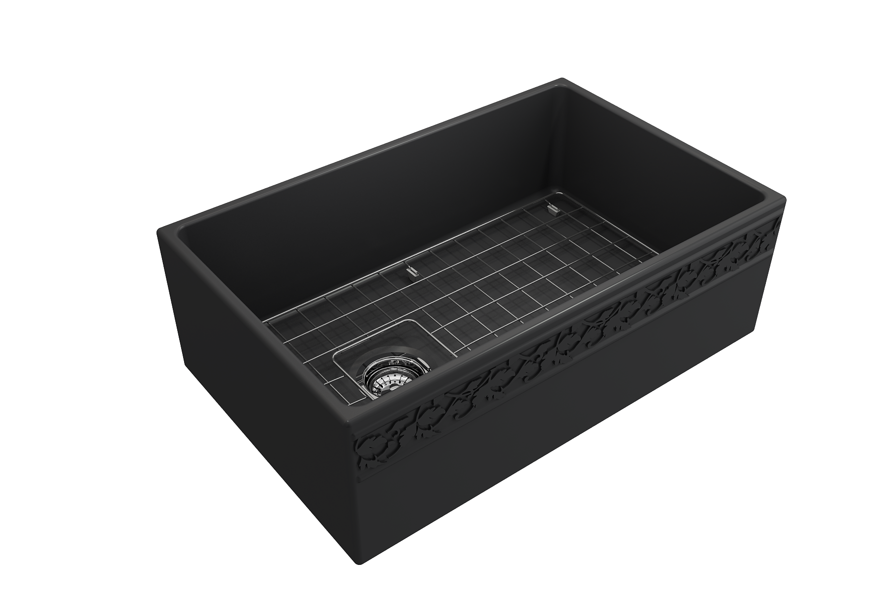 VIGNETO 30 Fireclay Apron-Front Farmhouse Sinks
