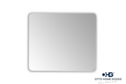 30" x 36" Rectangular White Mirror