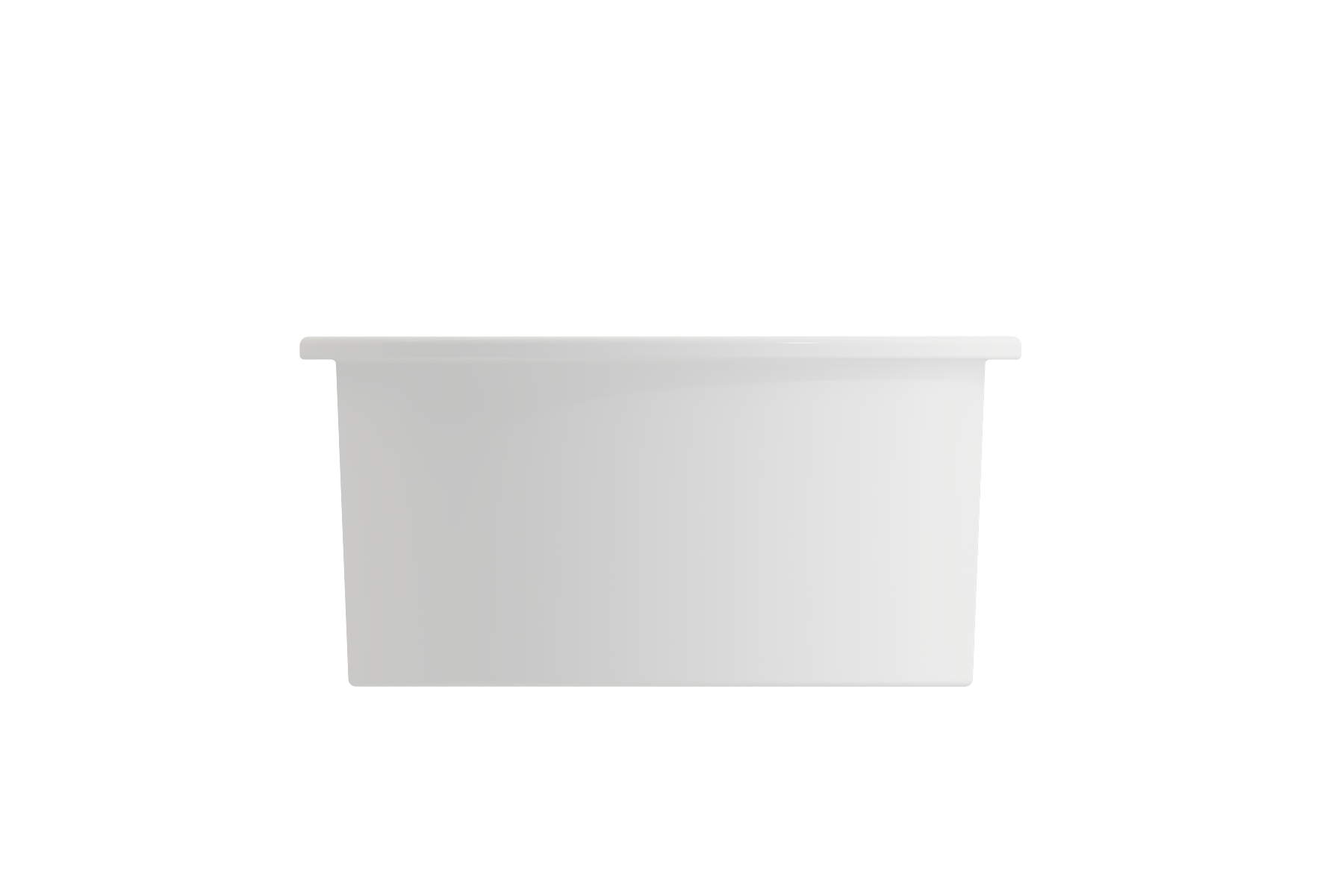 Sotto Round Dual-mount Fireclay 18.5 in. Single Bowl Bar Sink with Protective Bottom Grid and Strainer 1361
