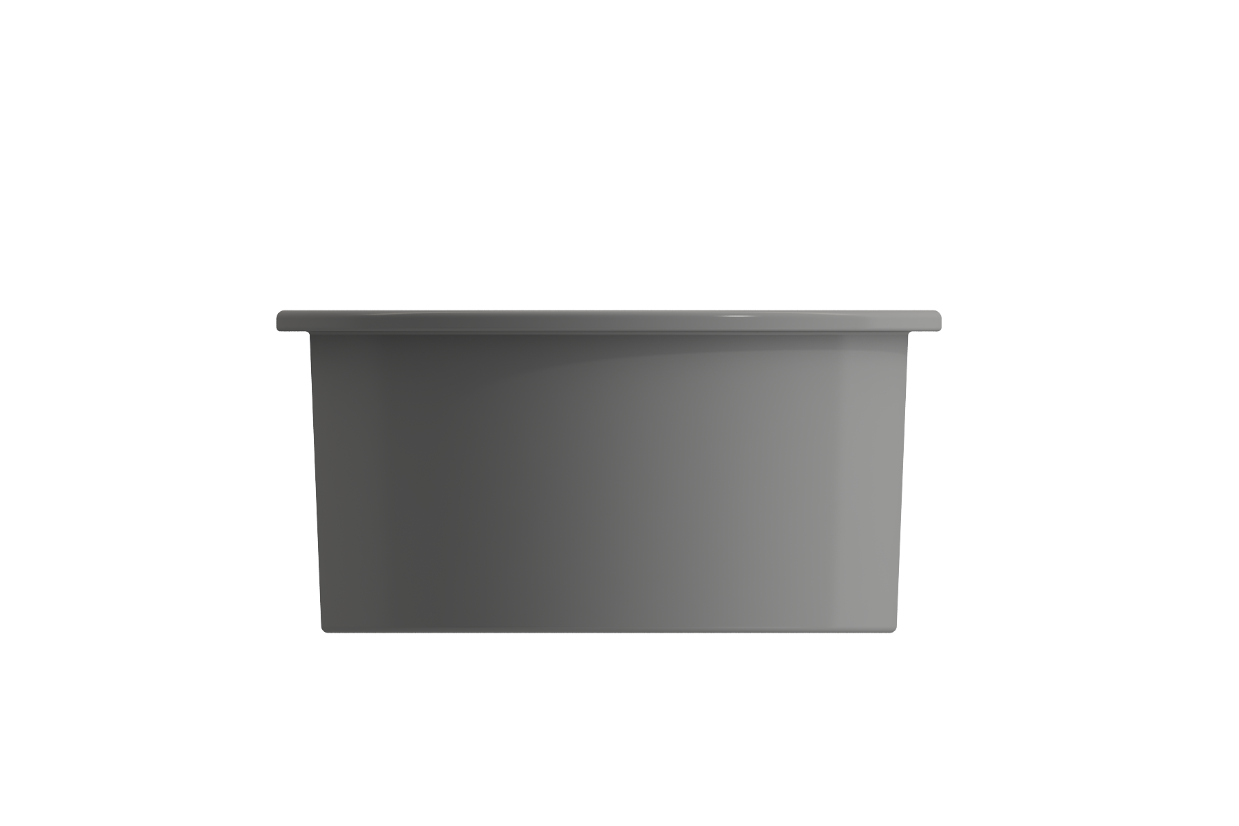 Sotto Round Dual-mount Fireclay 18.5 in. Single Bowl Bar Sink with Protective Bottom Grid and Strainer 1361