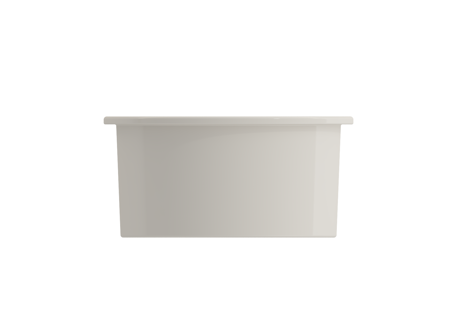 Sotto Round Dual-mount Fireclay 18.5 in. Single Bowl Bar Sink with Protective Bottom Grid and Strainer 1361