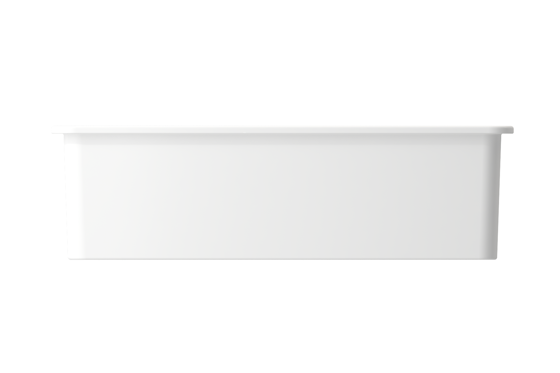 Sotto Dual-mount Fireclay 32 in. Single Bowl Kitchen Sink with Protective Bottom Grid and Strainer 1362