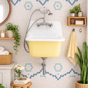 MAIDSTONE 22" Cast Iron Low Back Sink