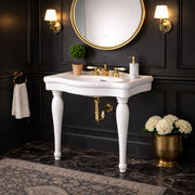 MAIDSTONE 34 Inch Console Sink Traditional Console Sink