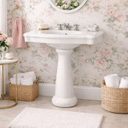 MAIDSTONE 34 Inch Pedestal Sink