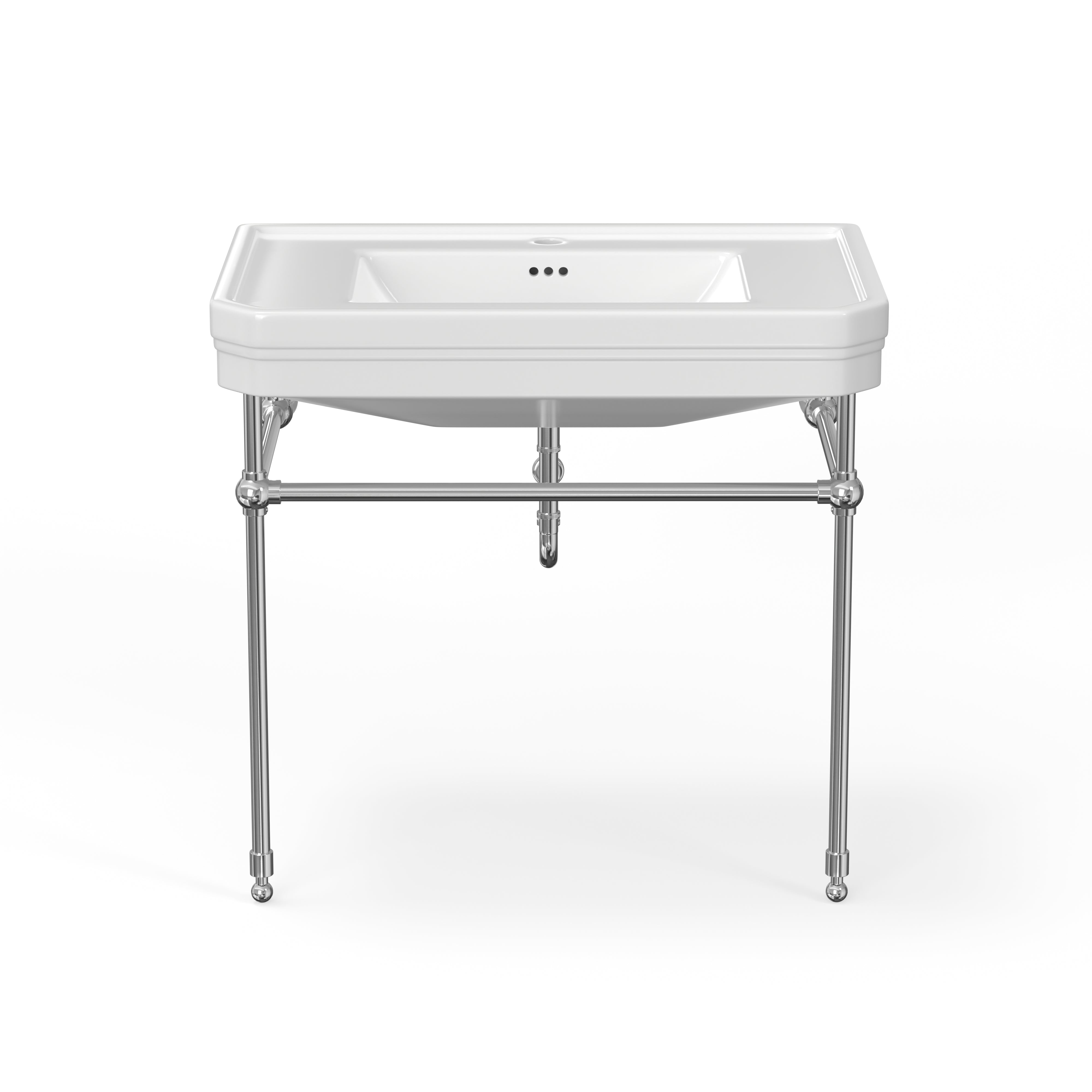MAIDSTONE 32 Inch Console Bathroom Sink