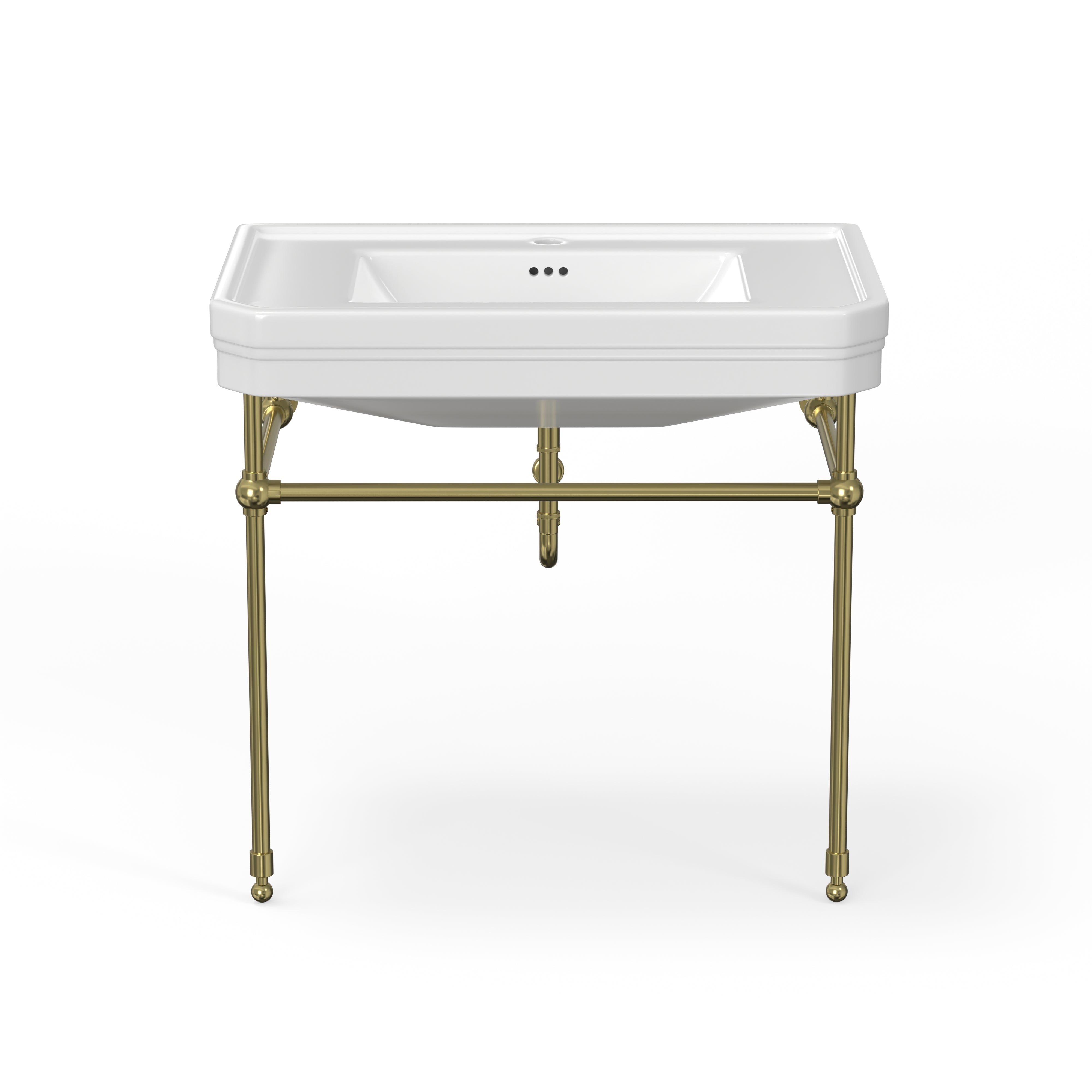 MAIDSTONE 32 Inch Console Bathroom Sink