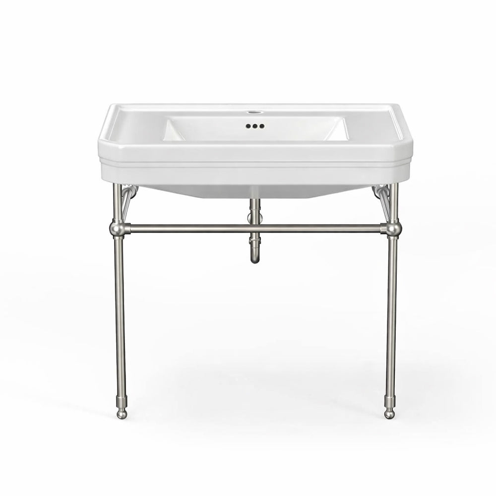 MAIDSTONE 32 Inch Console Bathroom Sink