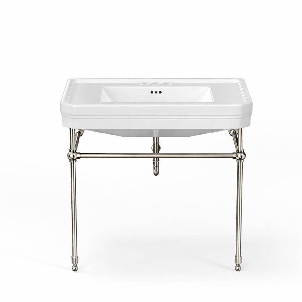 MAIDSTONE 32 Inch Console Bathroom Sink