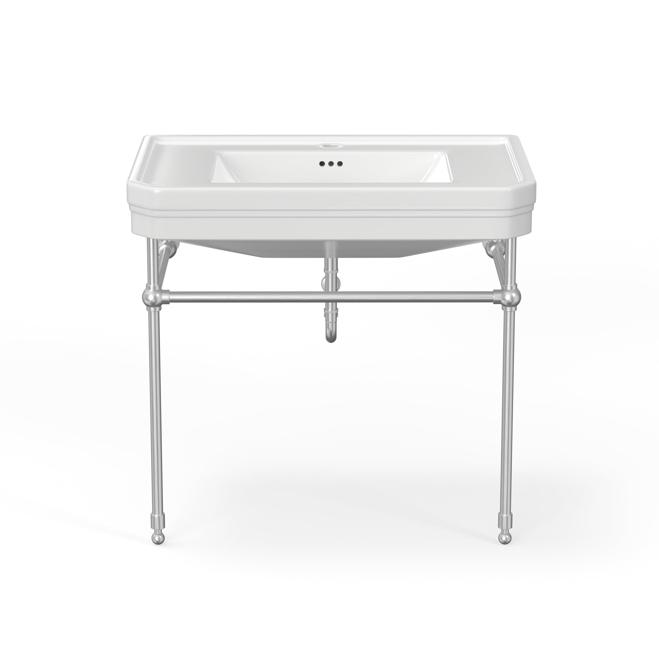 MAIDSTONE 32 Inch Console Bathroom Sink