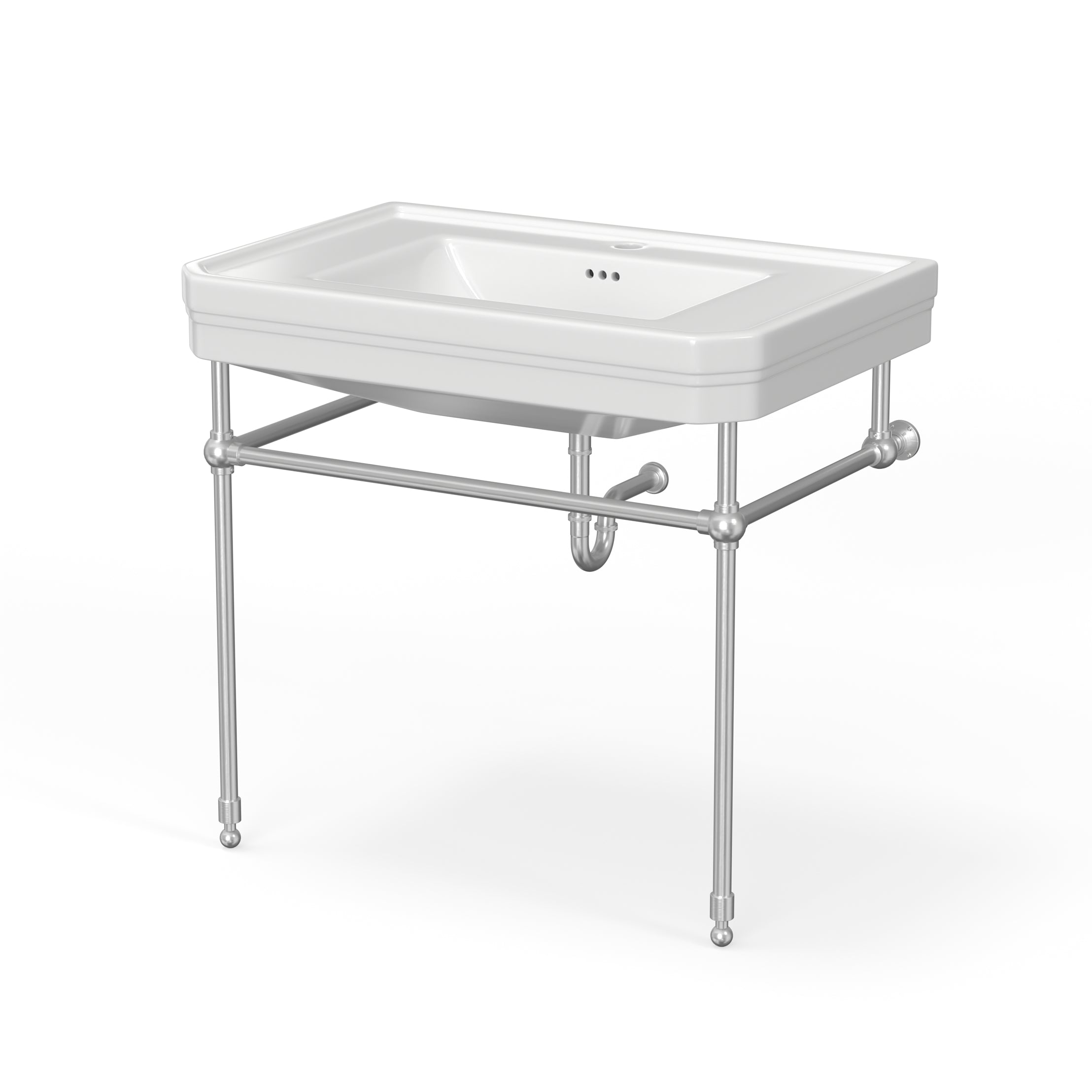 MAIDSTONE 32 Inch Console Bathroom Sink