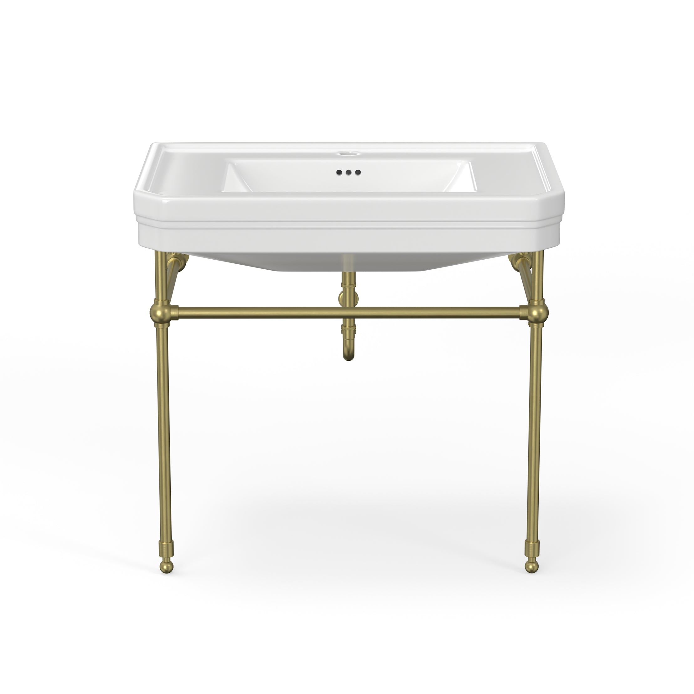 MAIDSTONE 32 Inch Console Bathroom Sink