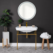 MAIDSTONE 32 Inch Console Bathroom Sink