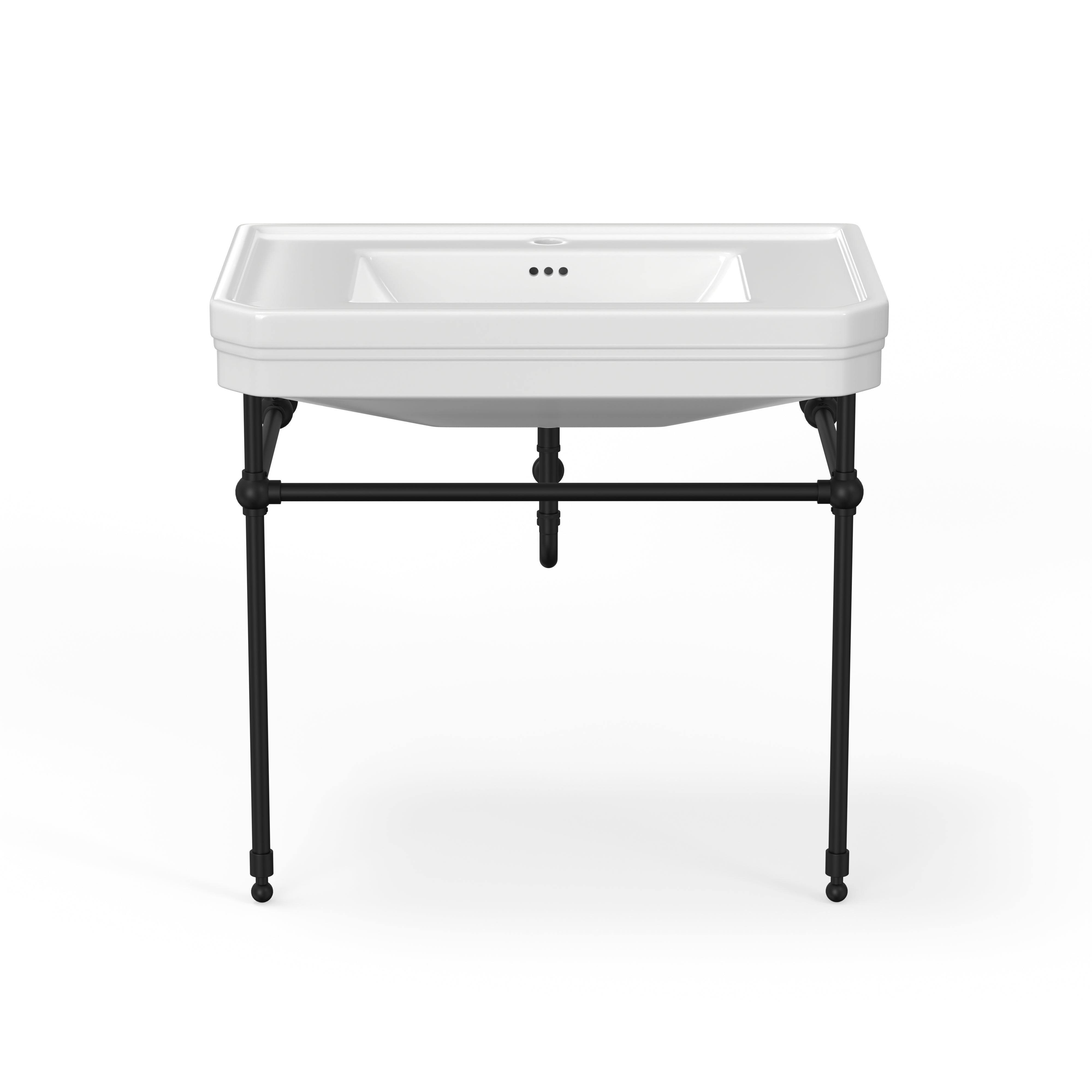 MAIDSTONE 32 Inch Console Bathroom Sink