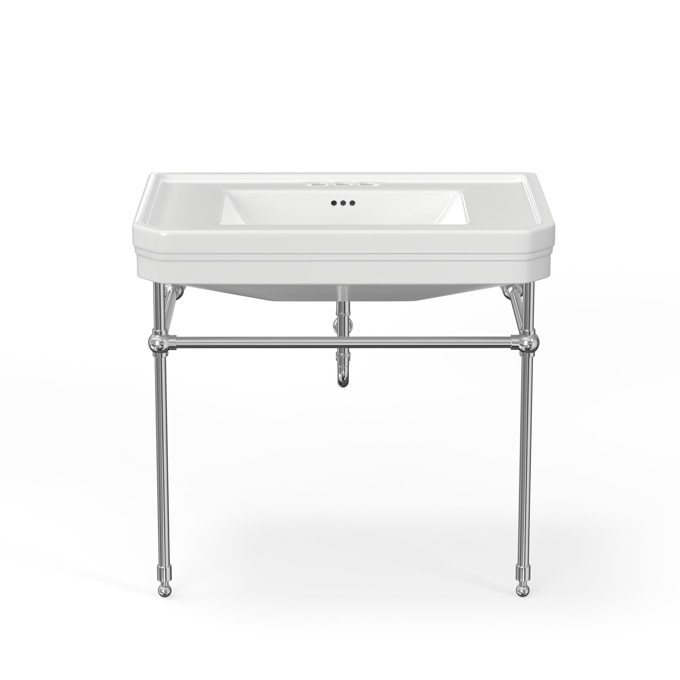 MAIDSTONE 32 Inch Console Bathroom Sink