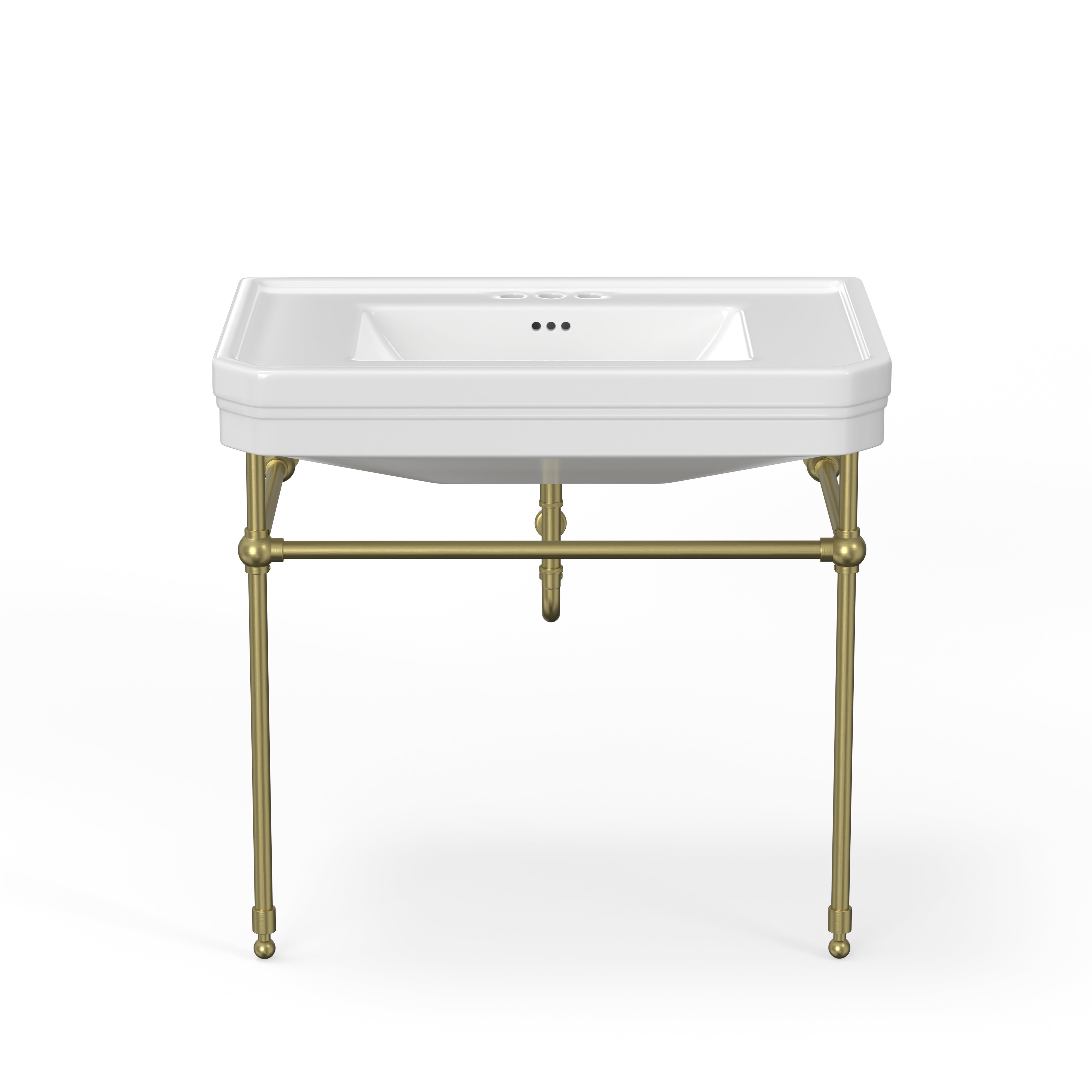 MAIDSTONE 32 Inch Console Bathroom Sink