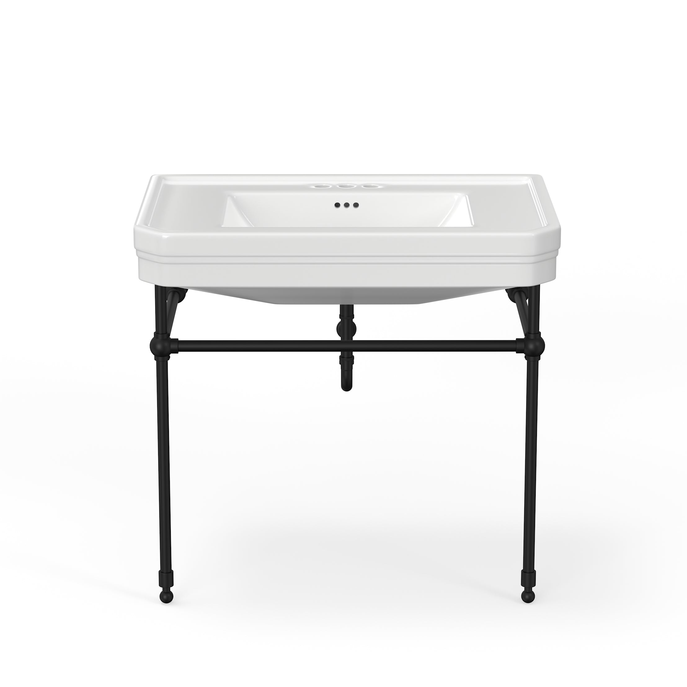 MAIDSTONE 32 Inch Console Bathroom Sink