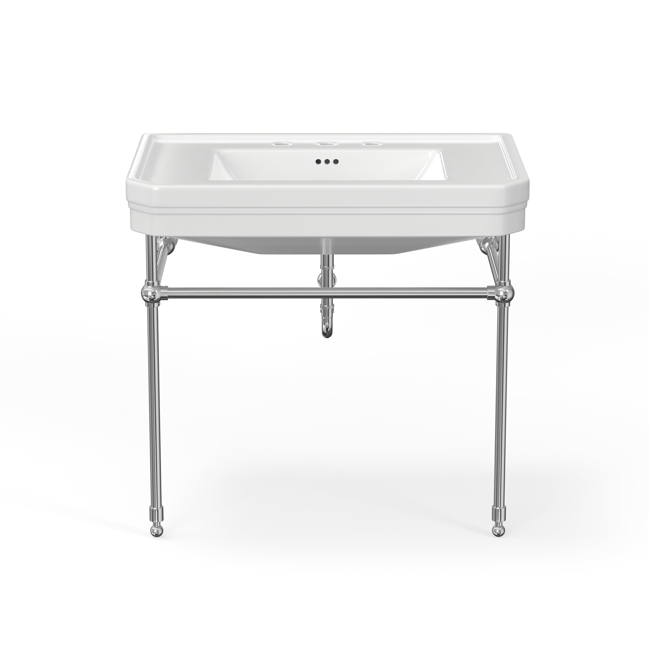 MAIDSTONE 32 Inch Console Bathroom Sink