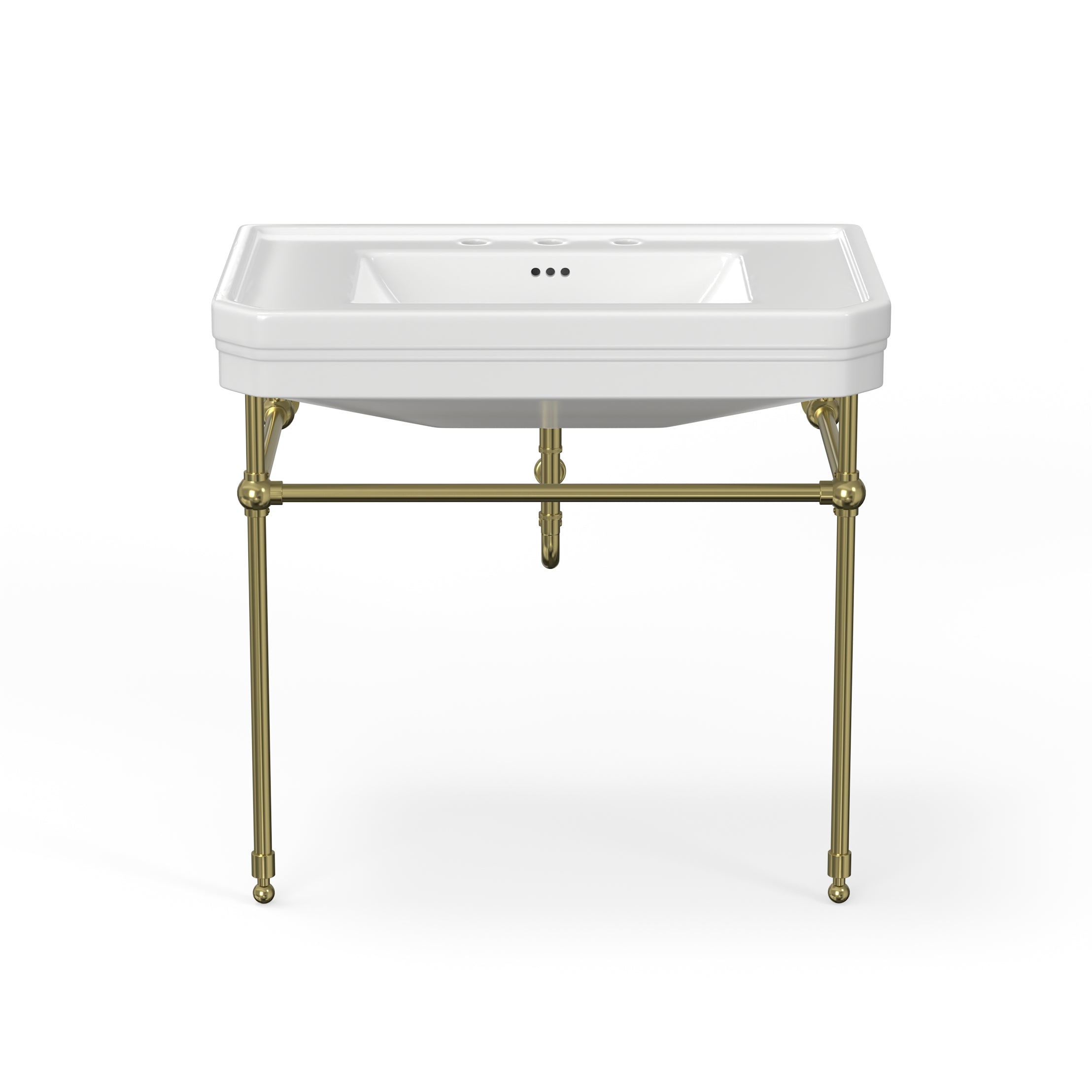 MAIDSTONE 32 Inch Console Bathroom Sink