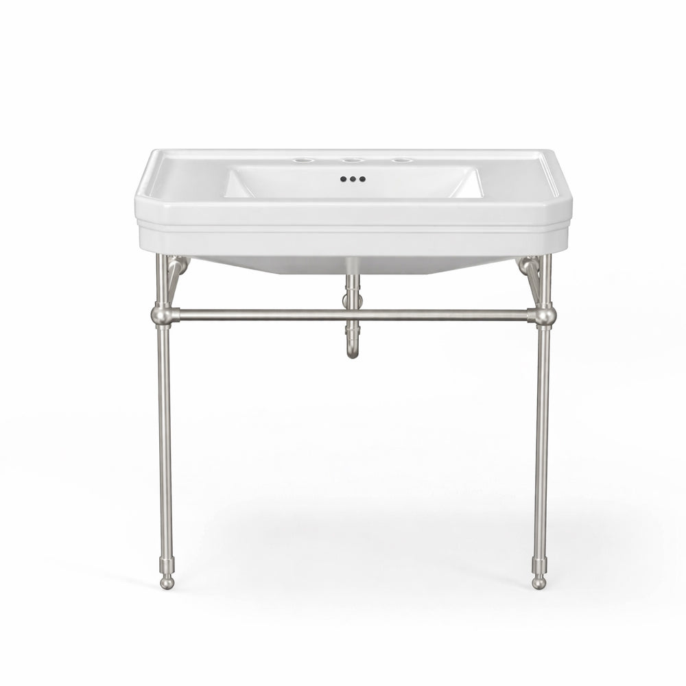MAIDSTONE 32 Inch Console Bathroom Sink