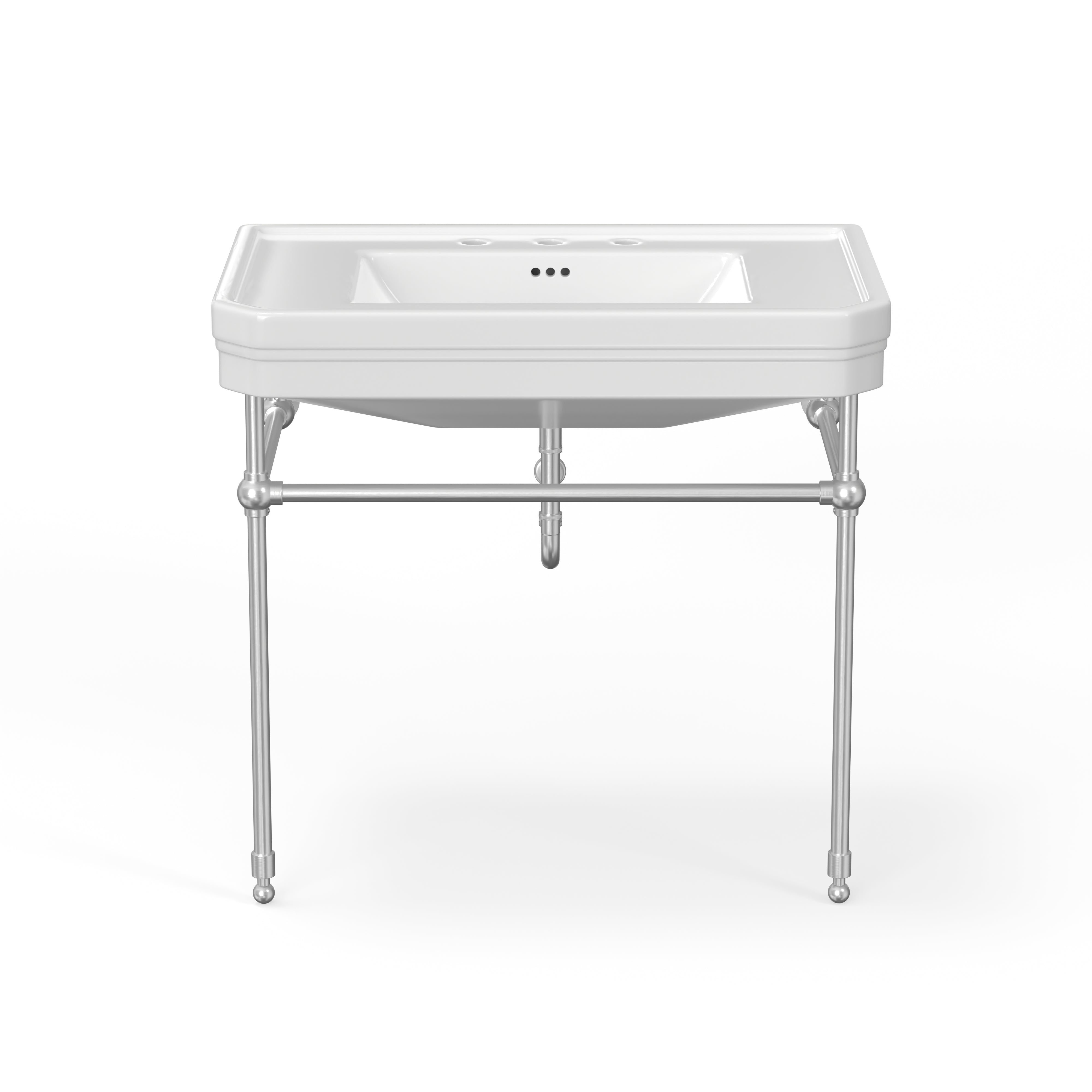 MAIDSTONE 32 Inch Console Bathroom Sink