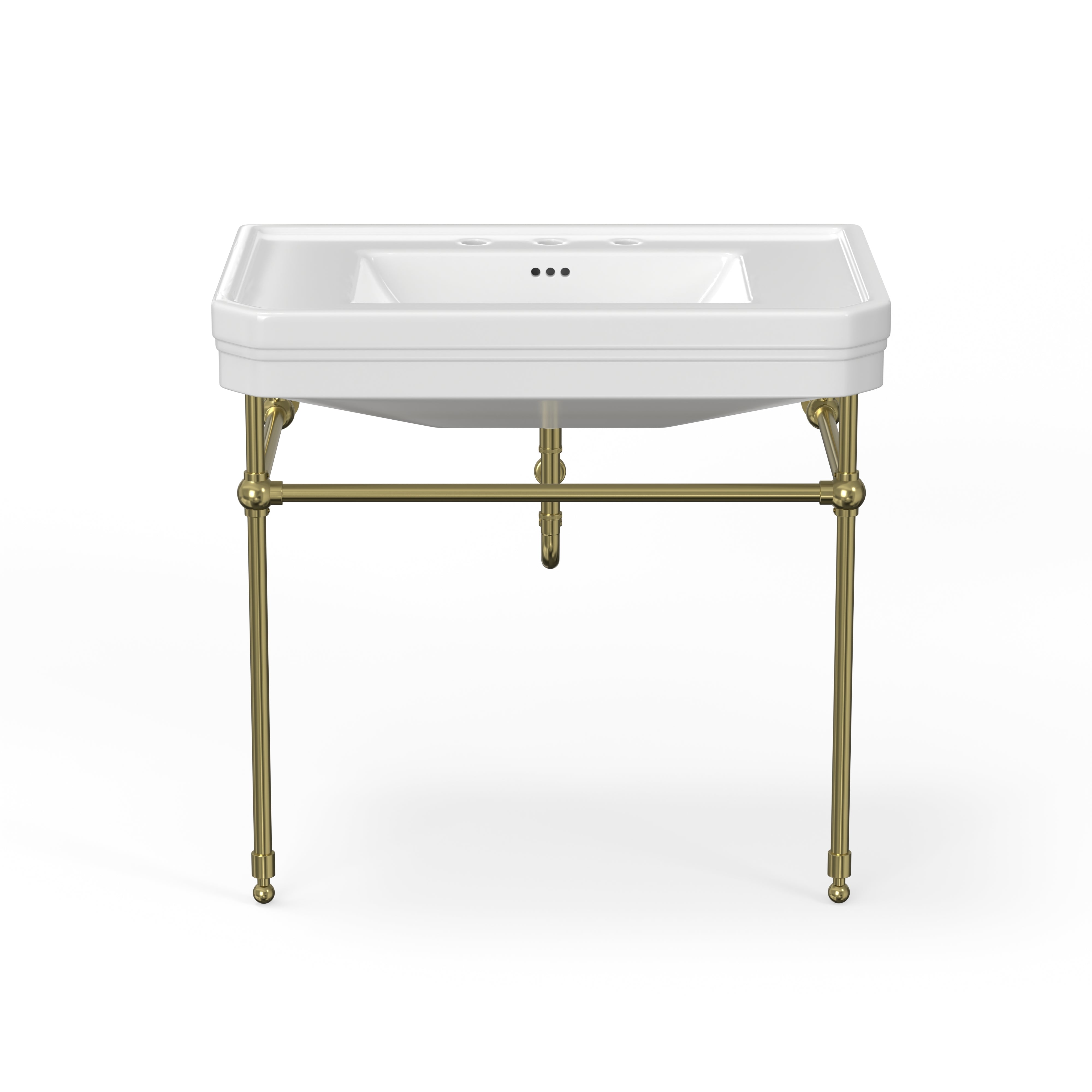 MAIDSTONE 32 Inch Console Bathroom Sink