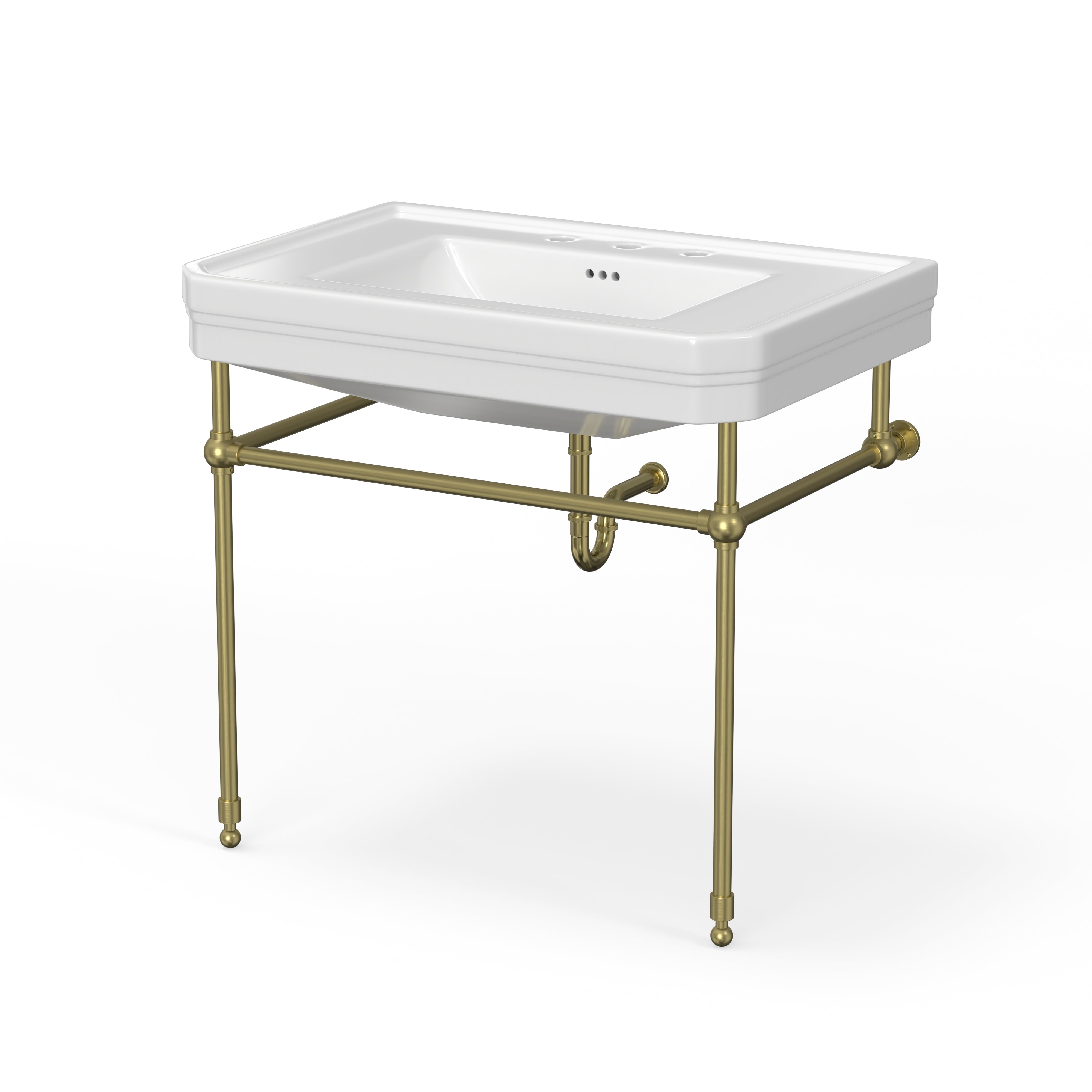 MAIDSTONE 32 Inch Console Bathroom Sink