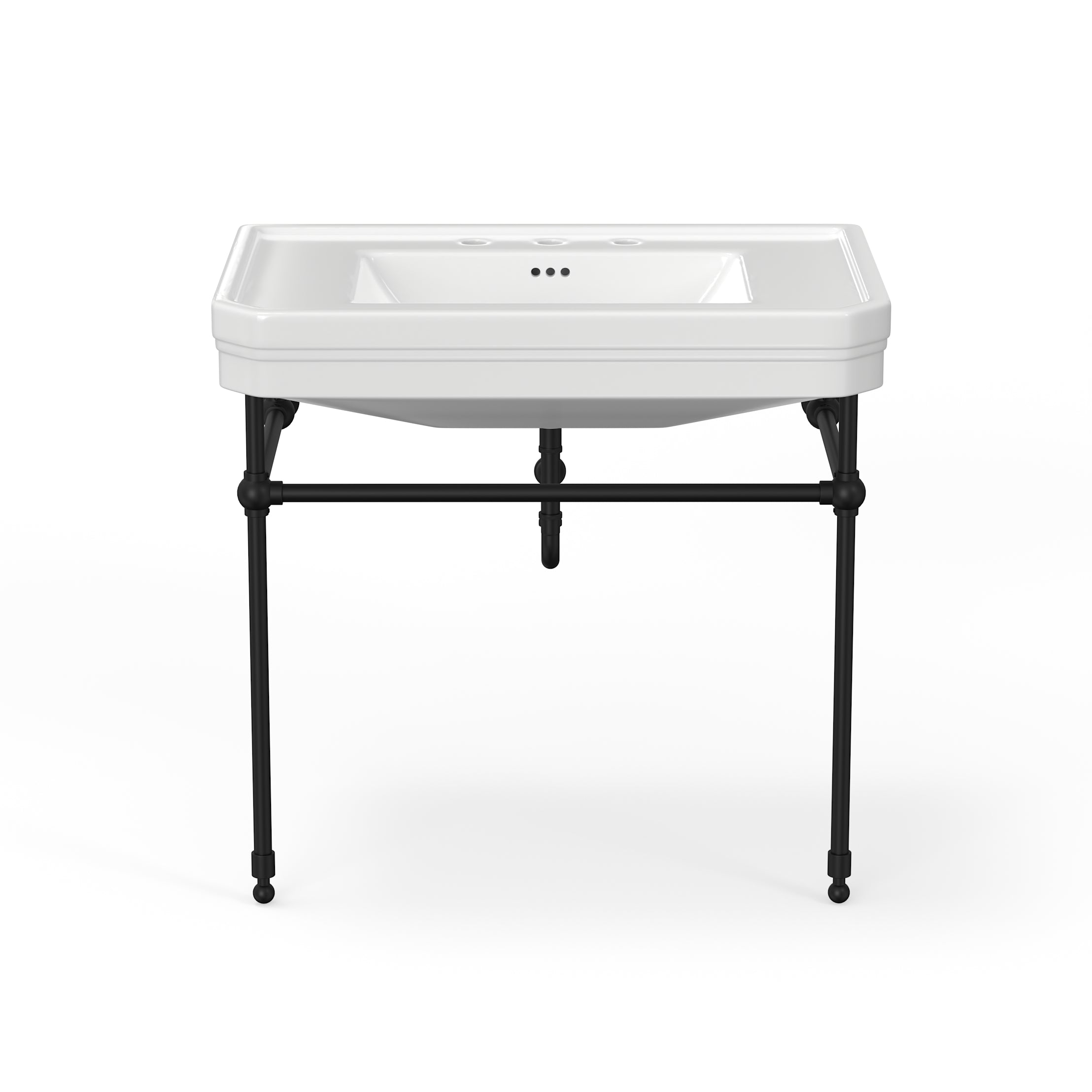 MAIDSTONE 32 Inch Console Bathroom Sink