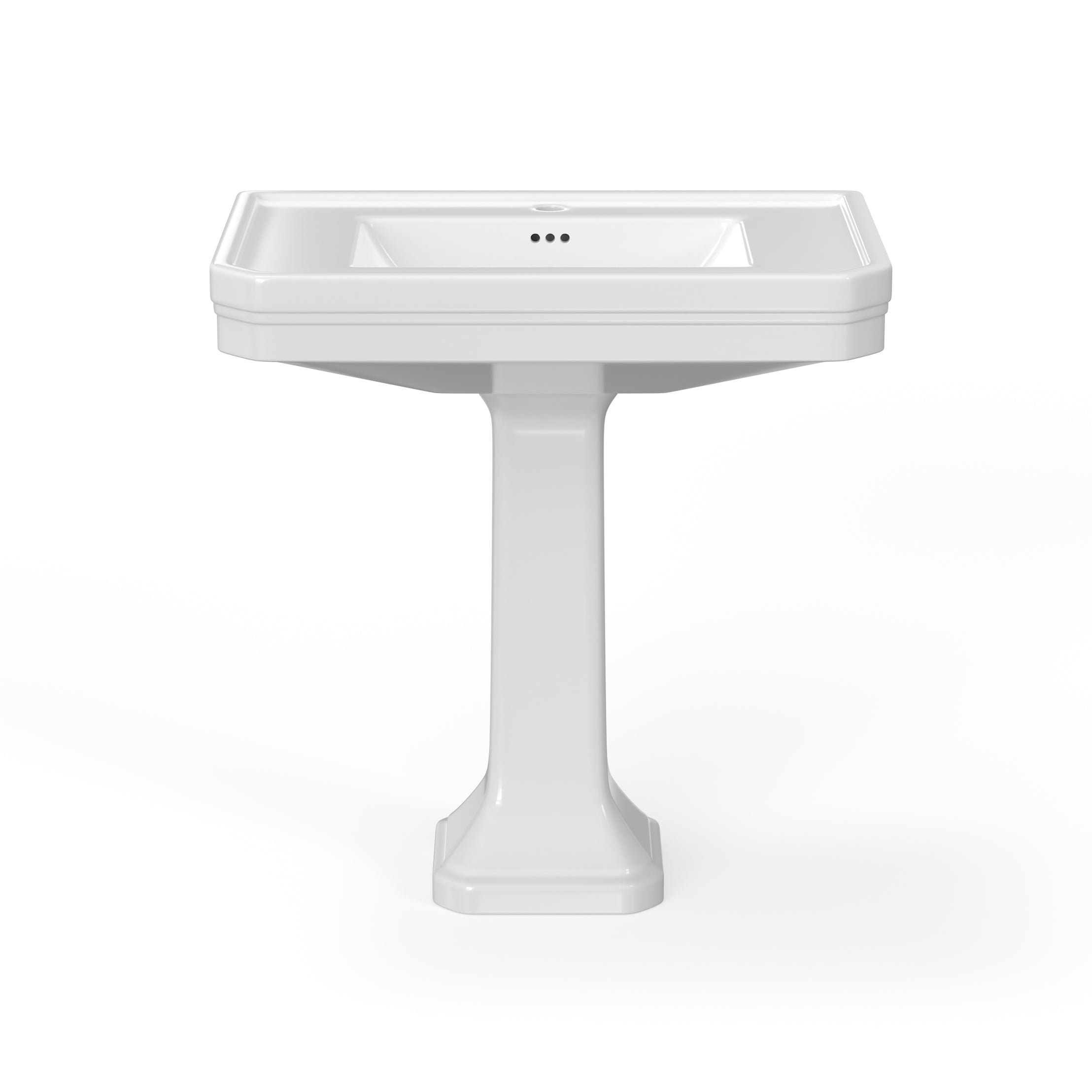 MAIDSTONE 32 Inch Pedestal Sink
