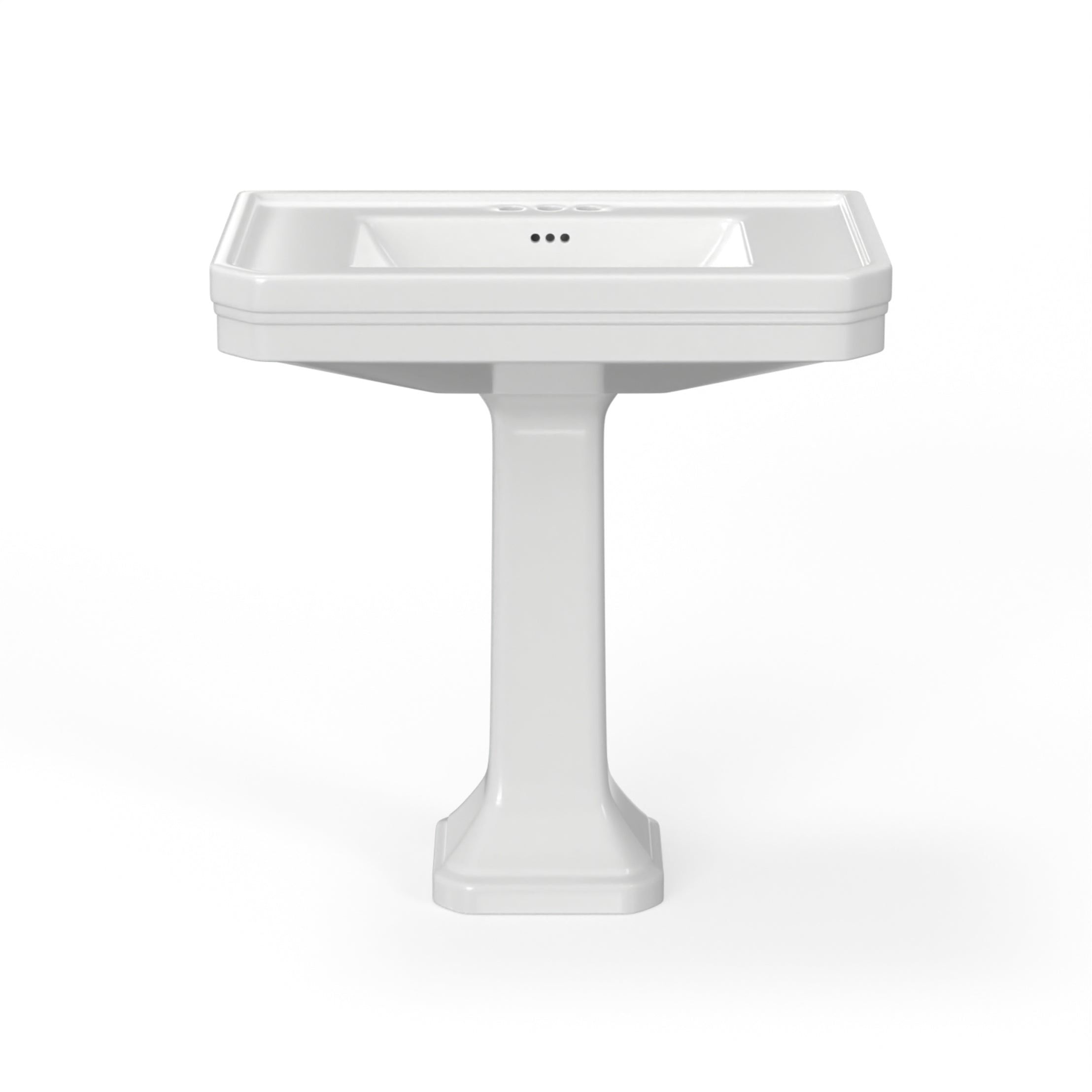MAIDSTONE 32 Inch Pedestal Sink