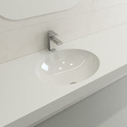 Parma Undermount Sink Fireclay 22 in. with Overflow 1384