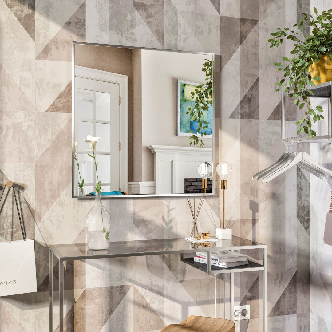 Eviva Sax Metal Framed Mirror