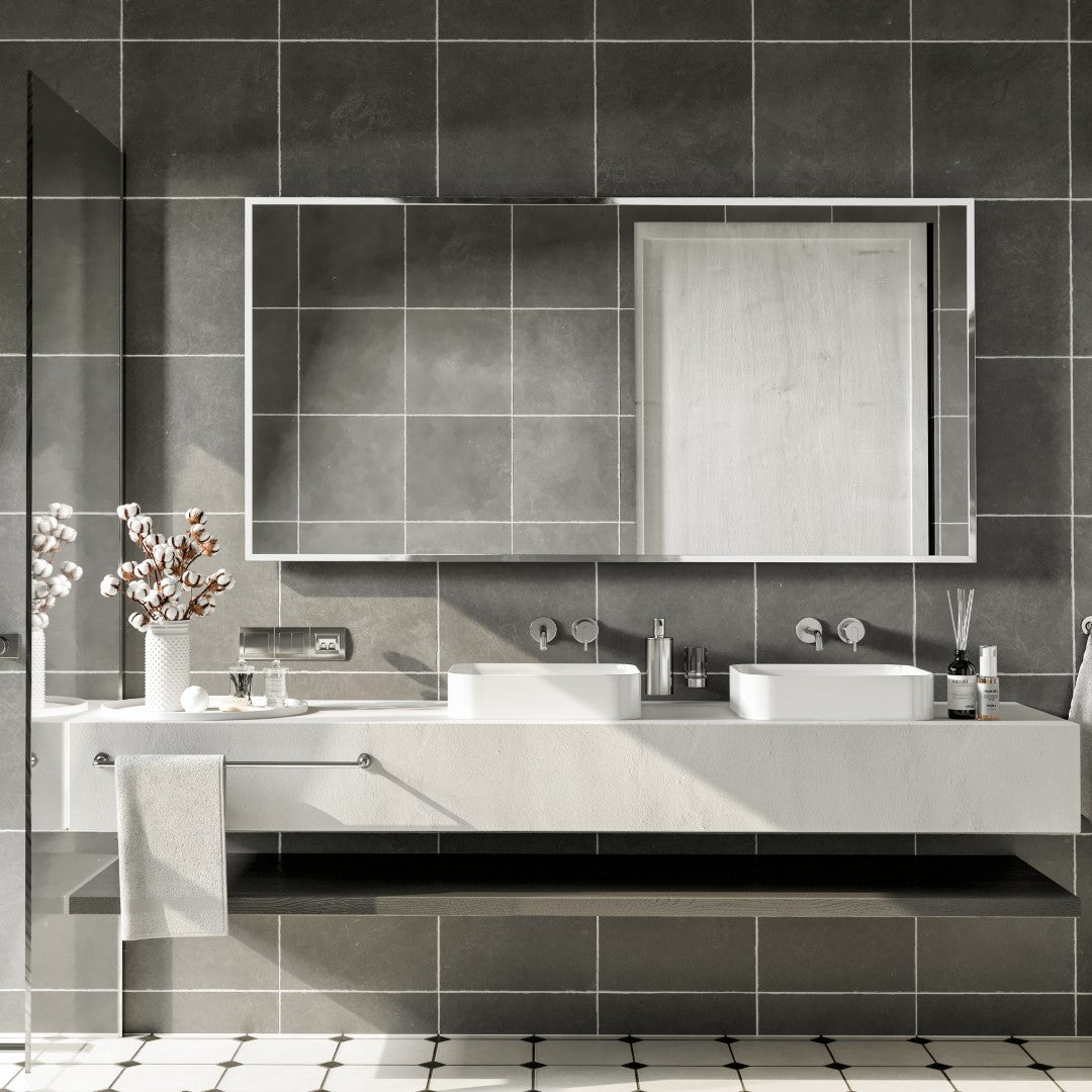 Eviva Sax Metal Framed Mirror