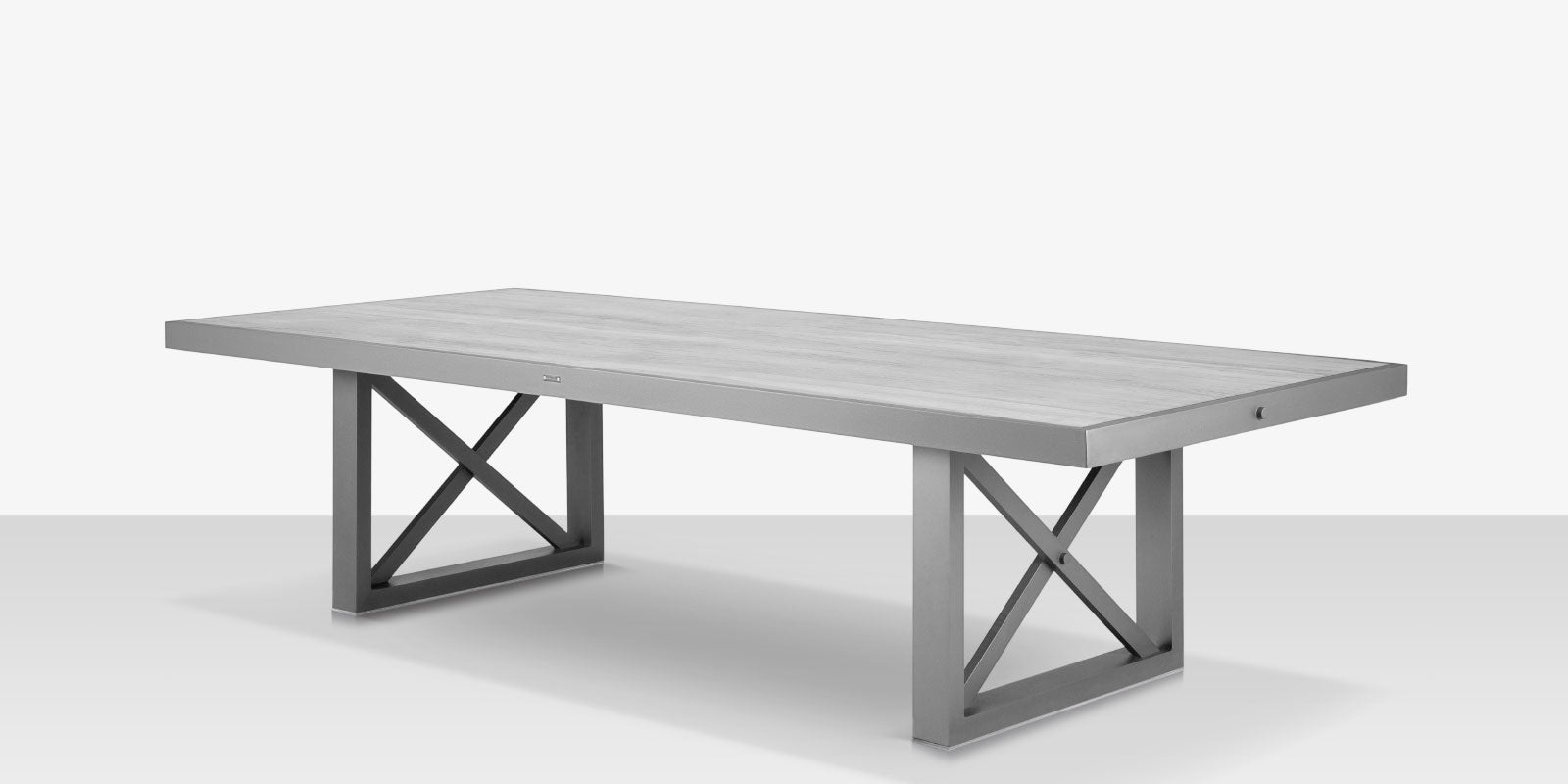 Contemporary Bases Square X Style Dining Table Base (set of two)