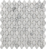 Roca Rockart – Black & White Medallion (12"x12" Marble Mosaic)