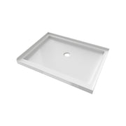 MAIDSTONE Maidstone Rejuvenate 36 in. D x 48 in. W x 2 3/4 in. H Center Drain Single Threshold Shower Base in White