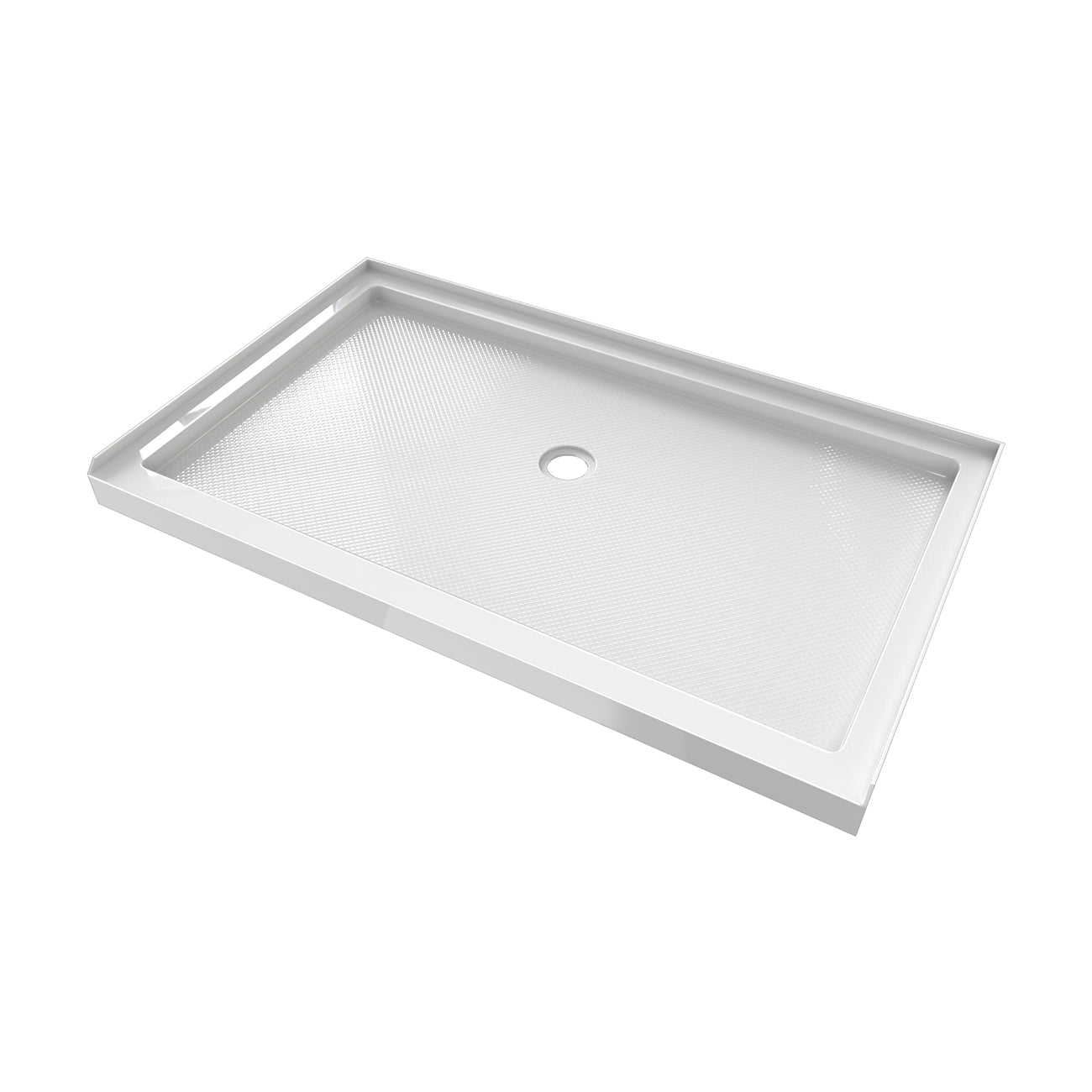 MAIDSTONE Maidstone Rejuvenate 36 in. D x 60 in. W x 2 3/4 in. H Single Threshold Shower Base in White